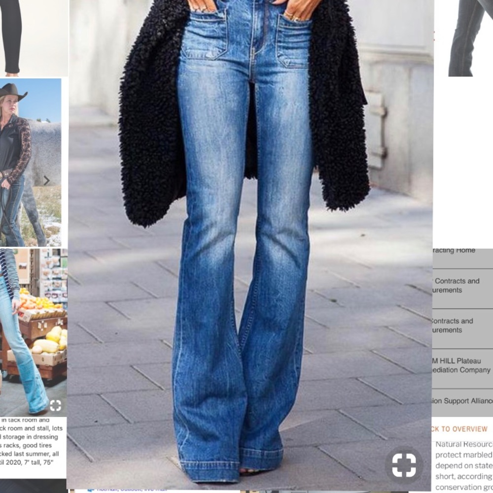 Henry & Belle High Waisted Flare